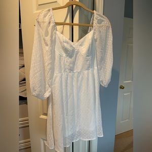 White dress from Shein